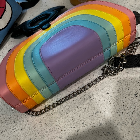 Loungefly Rainbow Mickey Purse! - Picture 3 of 5